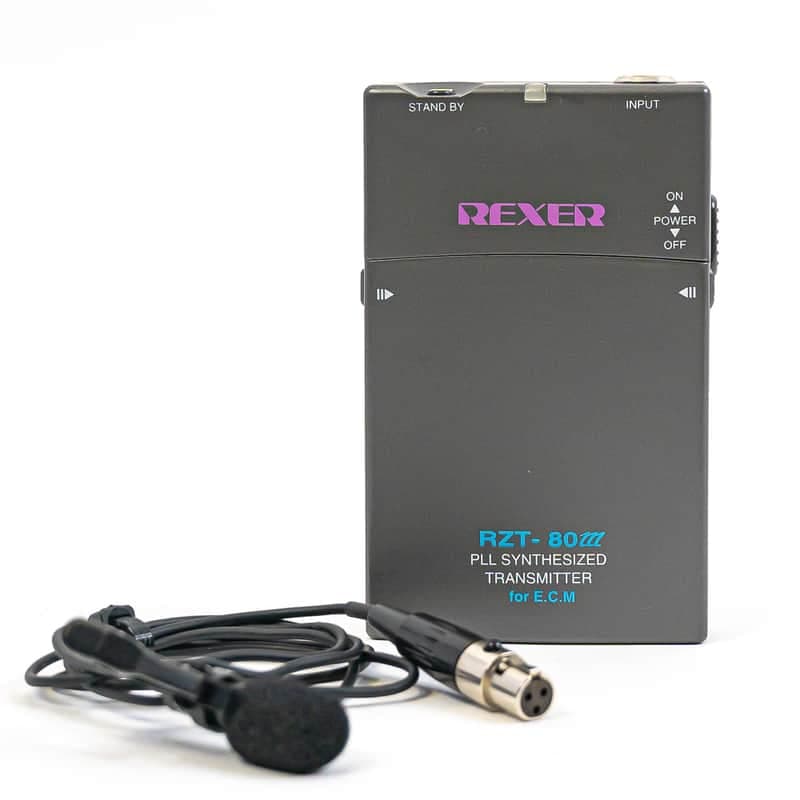 Rexer RZT-80M Wireless Condenser Lavalier Microphone
