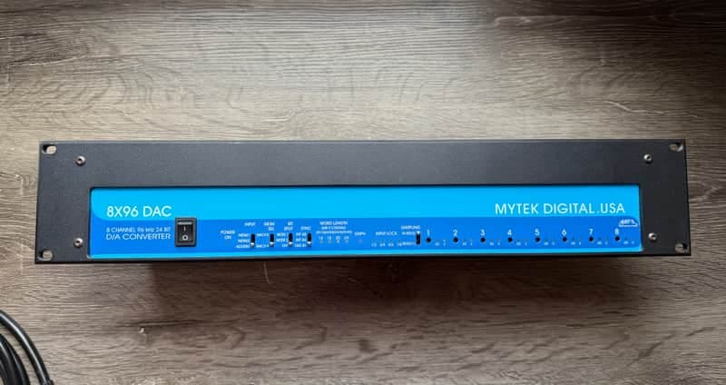 Mytek 8x96 DAC 8-Channel AD/DA Converter ADAT