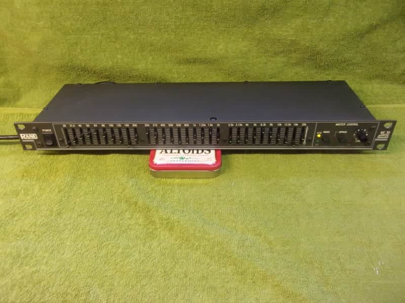 RANE ME-30 EQ, 1990's, BLACK, Cipollina
