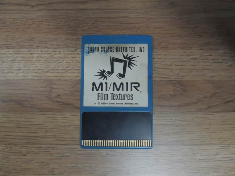 Sound Source Unlimited. Inc. M1/M1R Film Textures ROM card