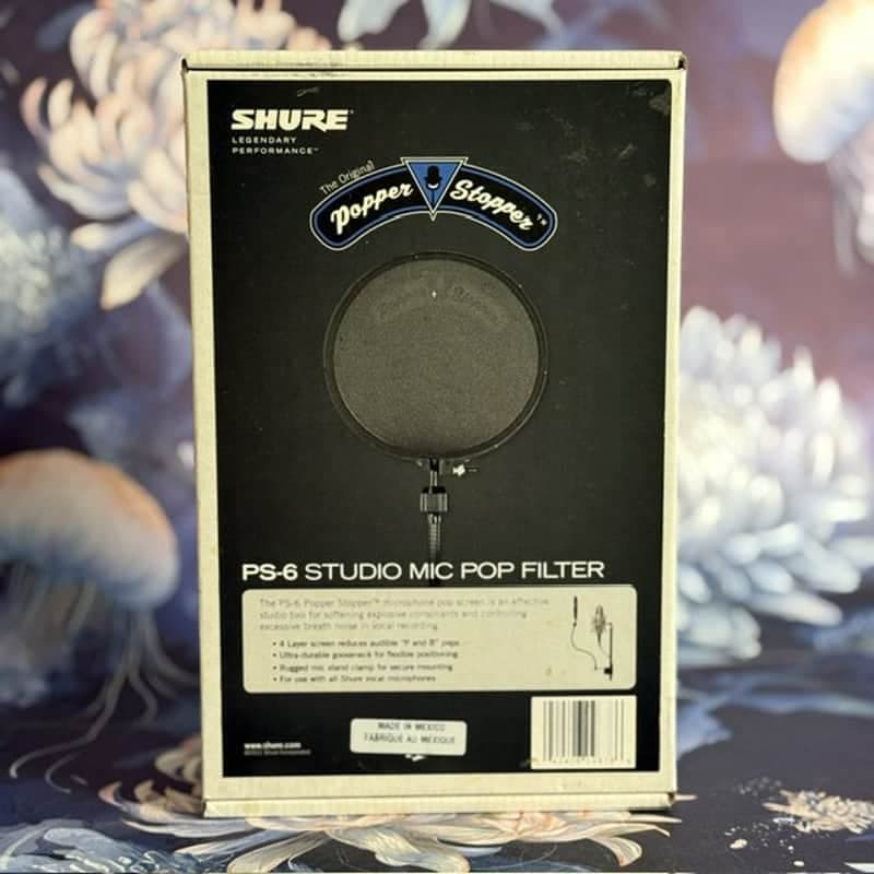 SHURE PS-6 POPPER STOPPER W/15 IN GOOSENECK/HEAVY DUTY CLAMP