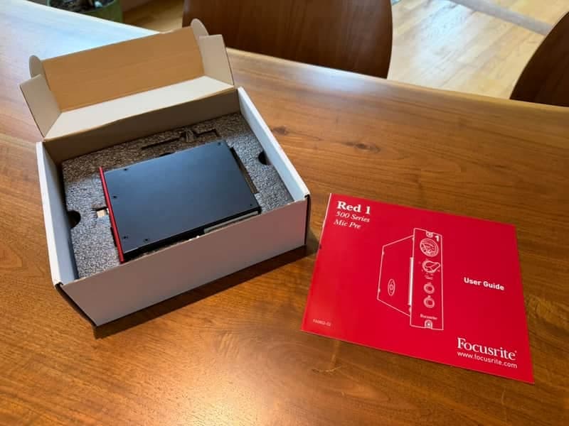 Focusrite Red 1 500 Series Mic Preamp Module 2010s