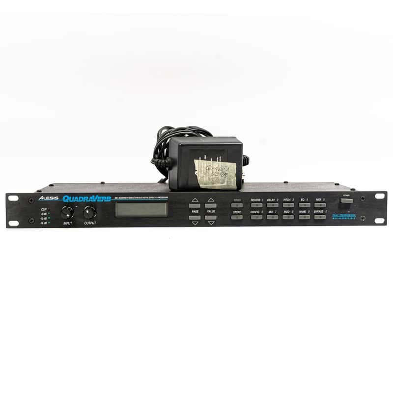 Alesis Quadraverb Rackmount Multi-Effects Processor – Reverb & Delay