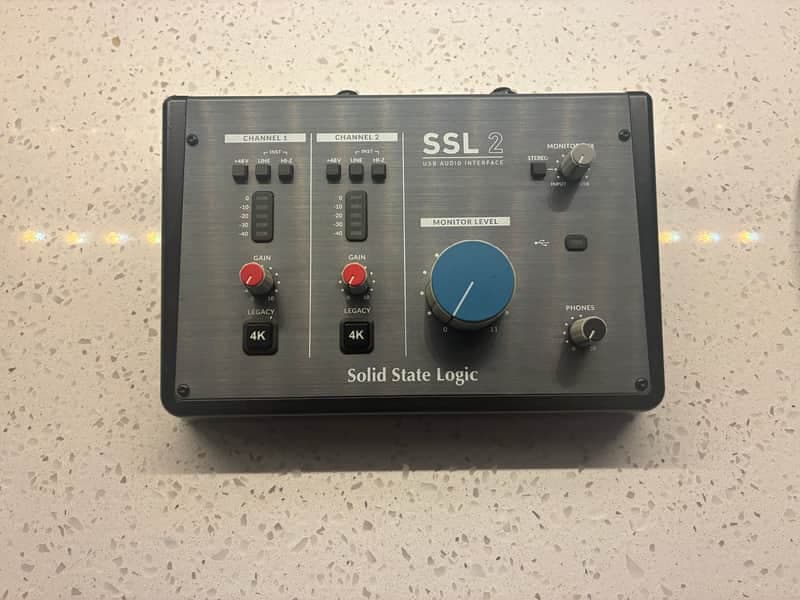 Solid State Logic SSL 2 USB Audio Interface 2020 - Present - Black