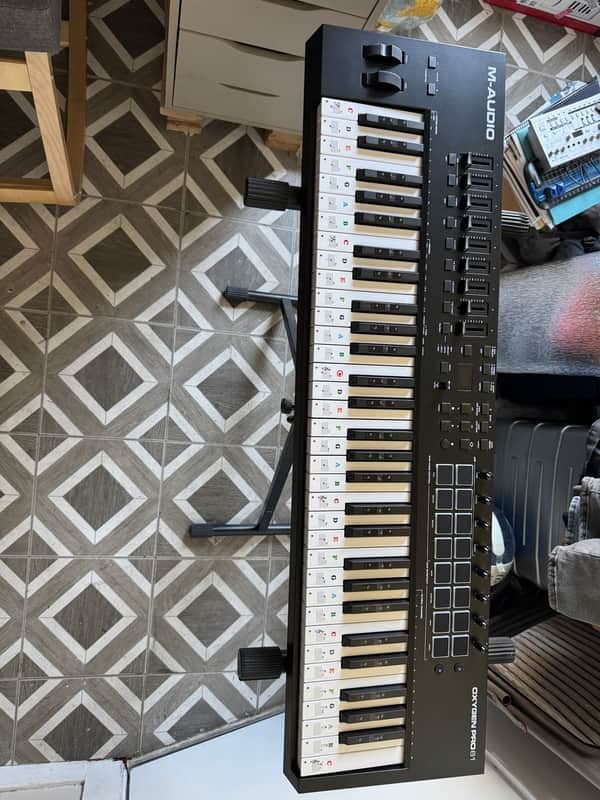 M-Audio Oxygen Pro 61 MIDI Keyboard Controller- Black