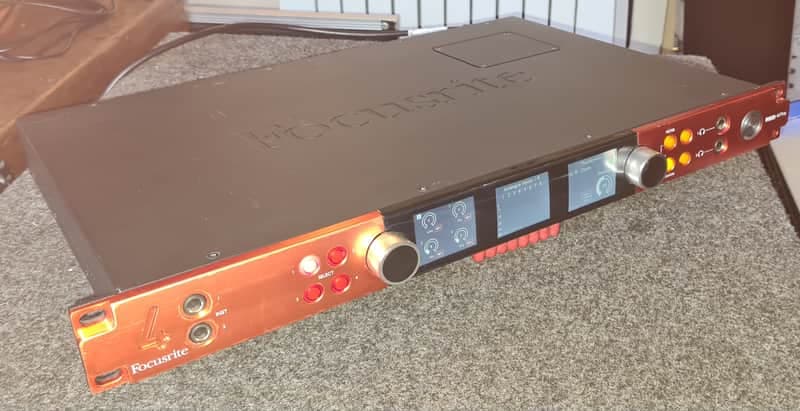 Focusrite Red 4Pre, 58x64 All-in-One Thunderbolt Interface 32x32 Dante I/O