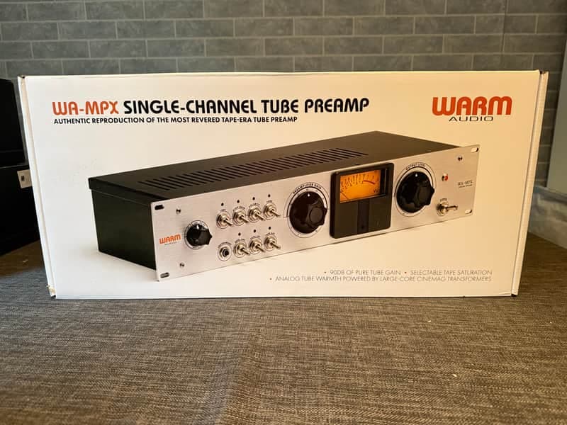 Warm Audio WA-MPX 1-Channel Microphone Preamp 2023 - Present - Silver