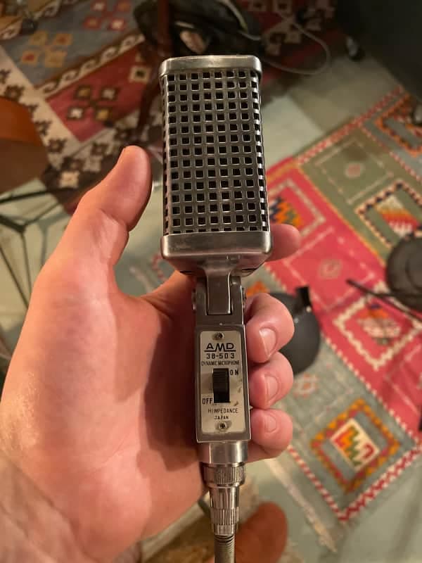 AMD dynamic microphone 1950s