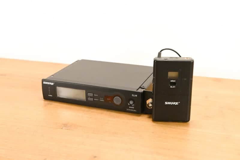 Shure SLX14 Bodypack Wireless System - J3 Band (NO POWER SUPPLY) CG01VKS