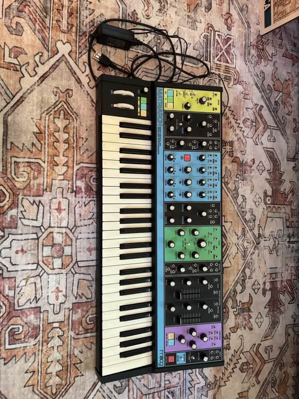 Moog Matriarch 49-Key Semi-Modular Analog Synthesizer 2019 - Present - Black / Multi-Colored Panel