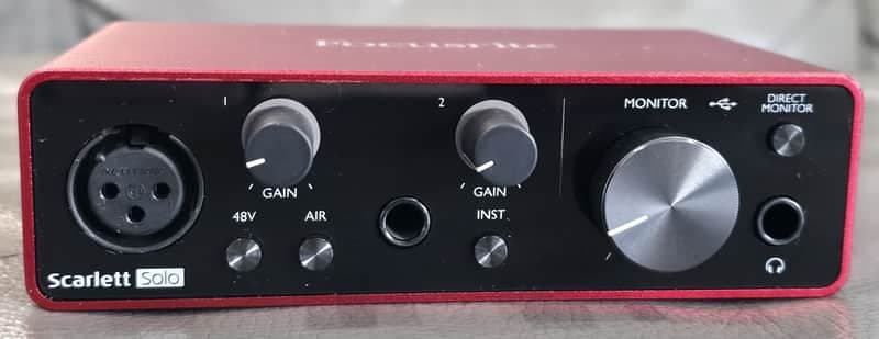 Focusrite Scarlett Solo Studio 3rd Gen Interface