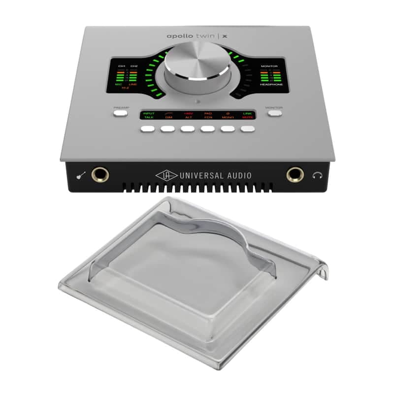 Universal Audio Apollo Twin x Quad Gen 2 Essentials+ Audio Interface with Cover