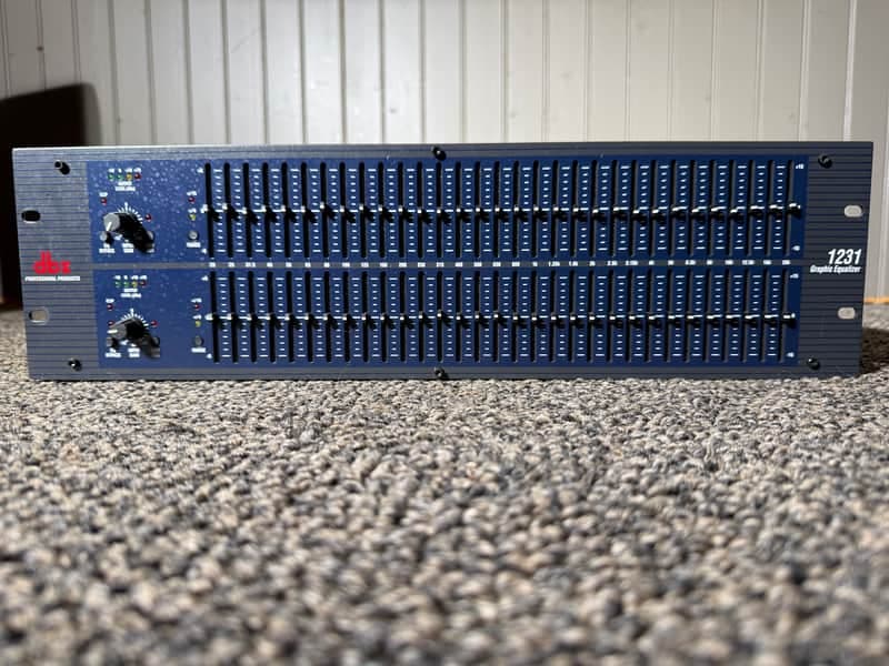 DBX 1231 Dual Channel 31-Band EQ Rack Mount