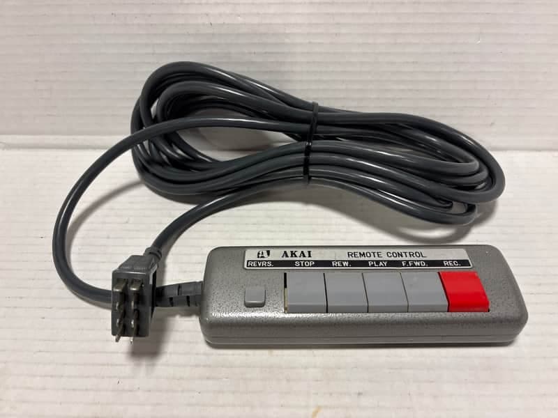 Akia RC-11 Reel to Reel 8 pin Remote Control - Metal