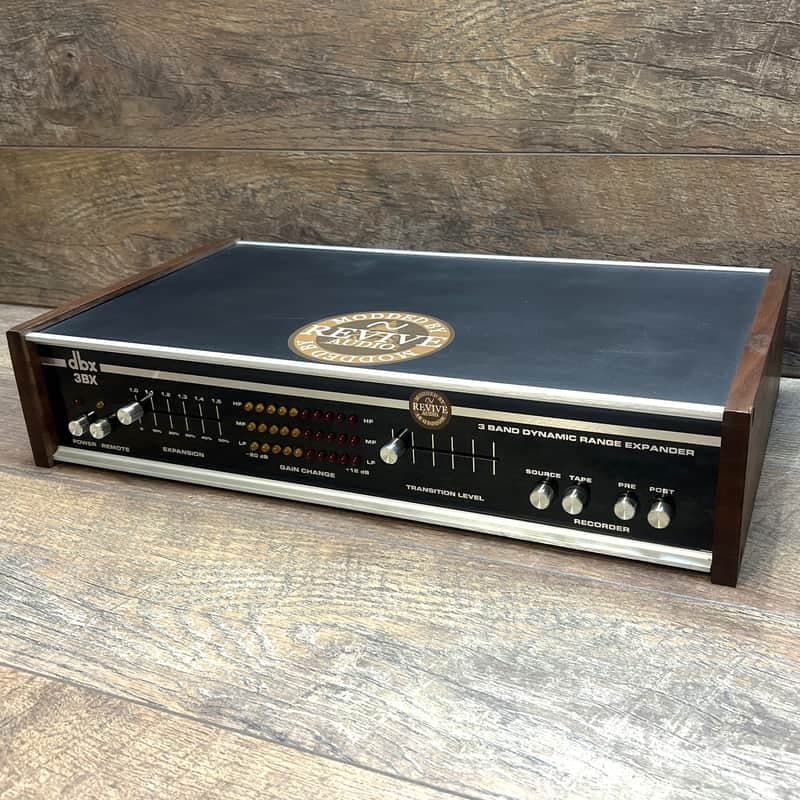 REVIVE AUDIO MODIFIED: VINTAGE DBX 3BX, THREE BAND MULTI-BAND EXPANDER