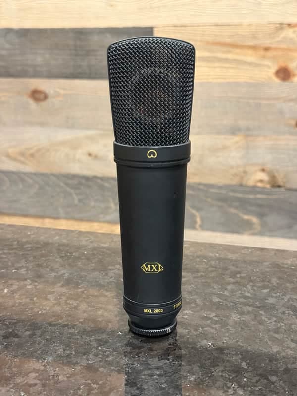 MXL 2003 Large Capsule Condenser Mic - Black - Excellent Cond