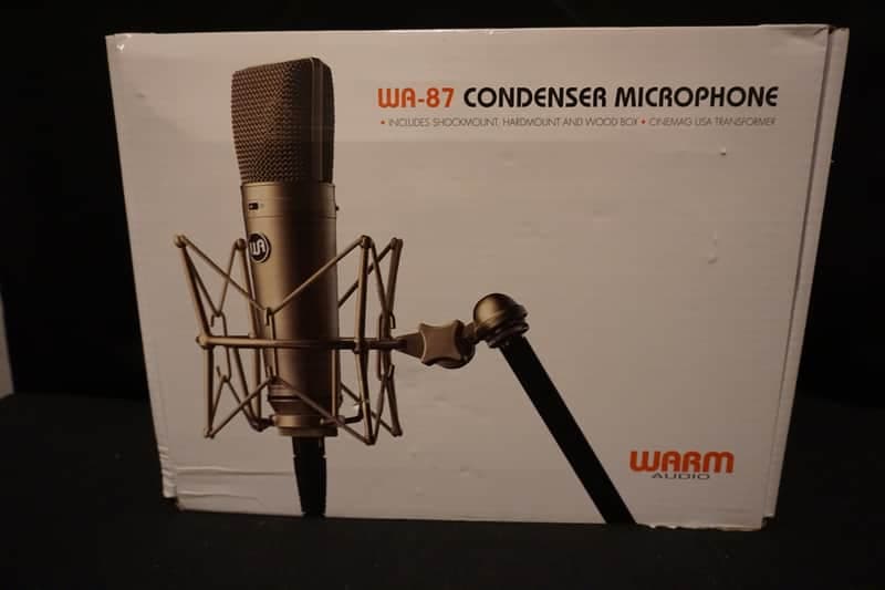 Warm Audio WA-87 R1 Large Diaphragm Multipattern Condenser Microphone 2016 - Nickel