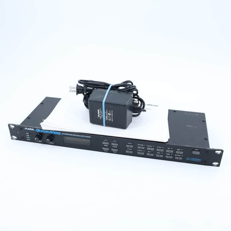 Alesis QuadraVerb 20k Bandwidth Simultaneous Digital Effects Processor w/ Power Supply