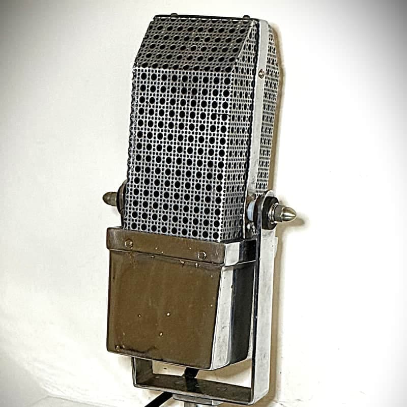 RARITY!! 1930's-40's Bruno Labs Ribbon Microphone-works great! Listen