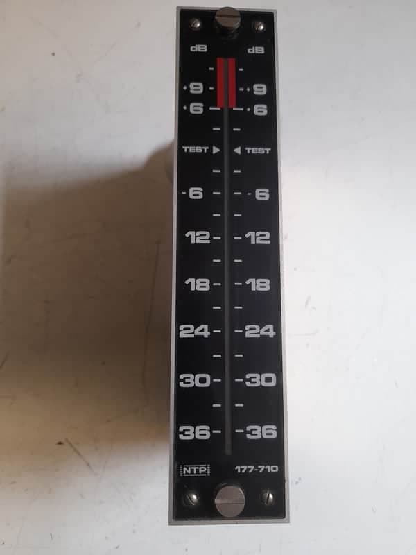 2 NTP 177-710 VU meter´s CA 1990