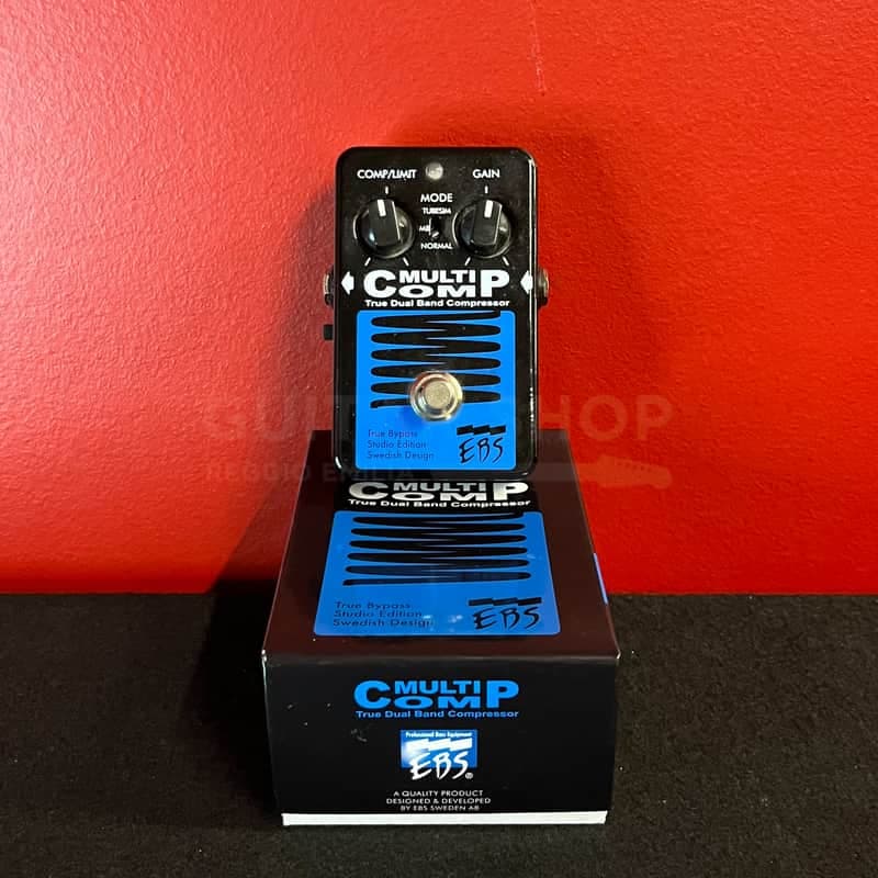 EBS Black Label MultiComp Studio Edition Bass Compressor Pedal