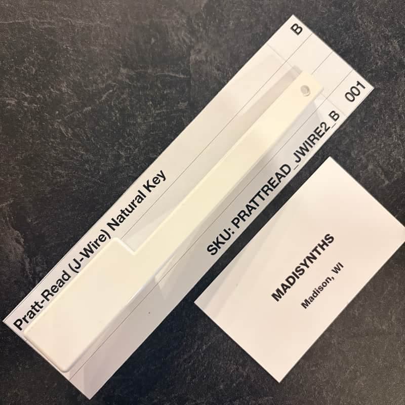 ORIGINAL Pratt Read Replacement B Key (J-Wire Keybeds) for ARP 2500/2600, Moog Minimoog, Oberheim OBX/OBXa/OB8, Sequential Prophet-5/10, PPG Wave 2.2, EML 500, and more