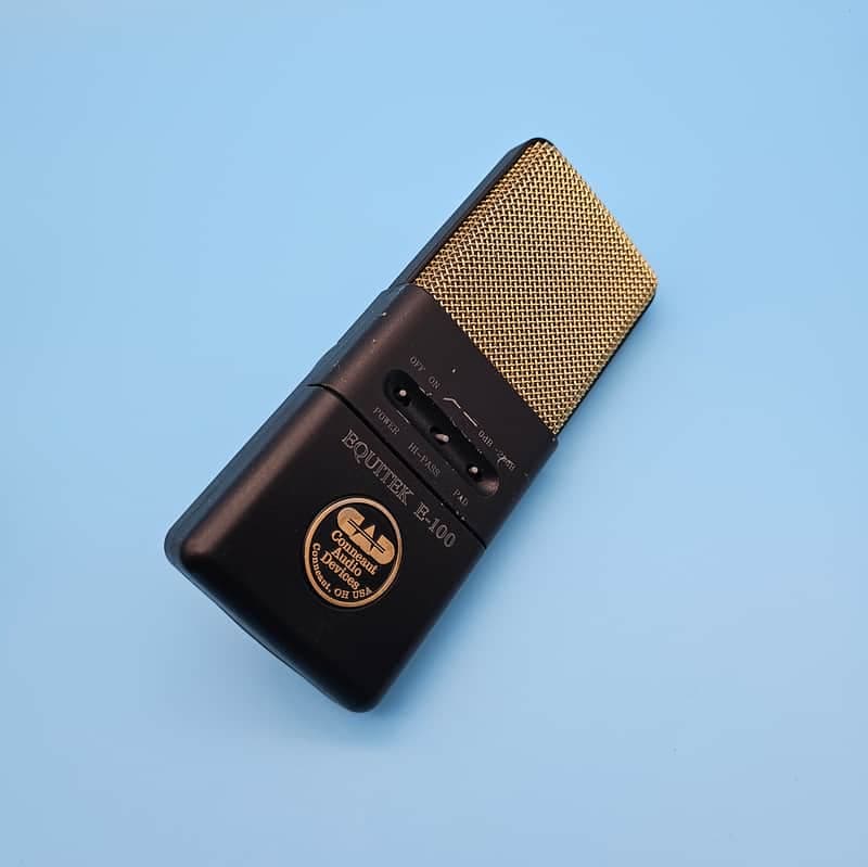 ☆Vintage 1990s CAD Equitek E-100 Large Diaphragm Supercardioid Condenser Microphone