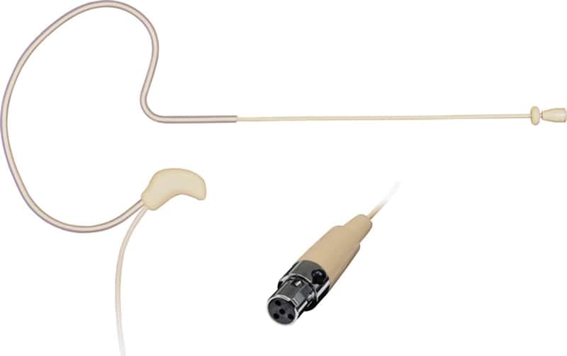 (Mint) Vu HM2000-TA4F-BG Omnidirectional Headworn Microphone Wired for Shure Bodypacks