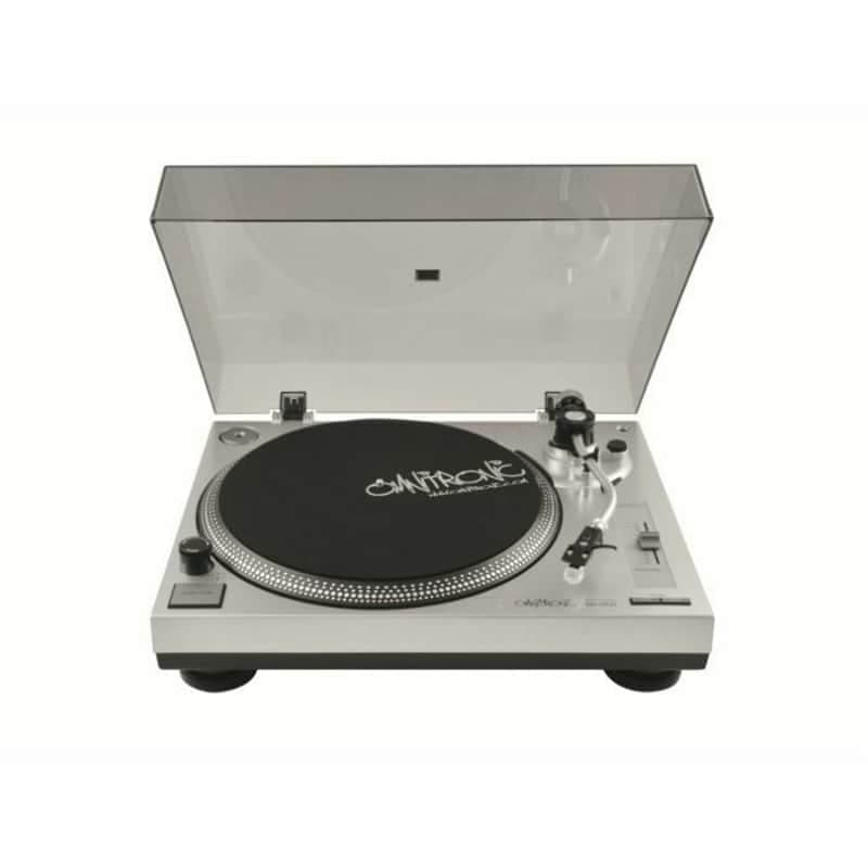 Omnitronic BD-1350 Belt Drive DJ Turntable (silver) ( )