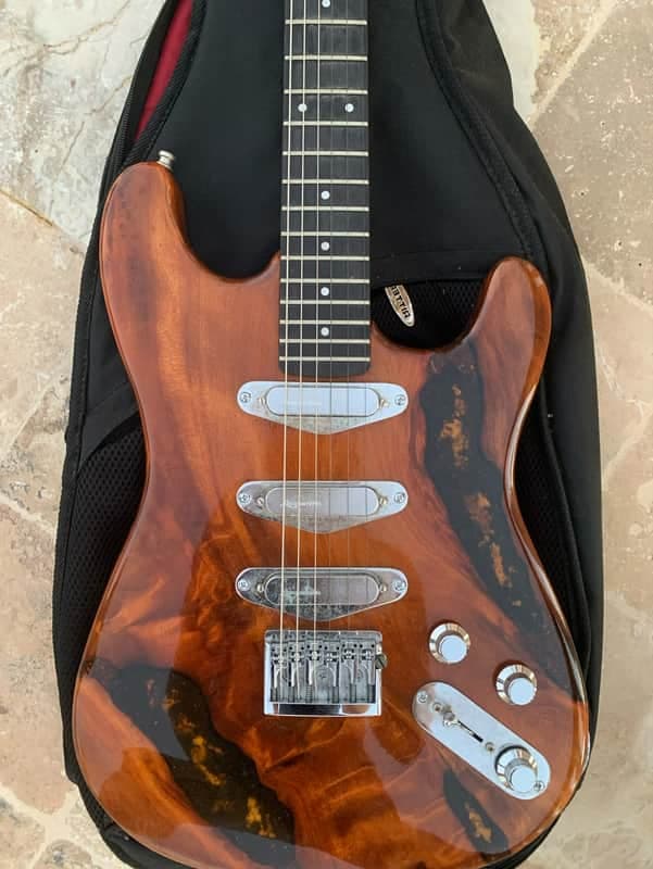 Langcaster Kauri Swamp Wood Electric guitar
