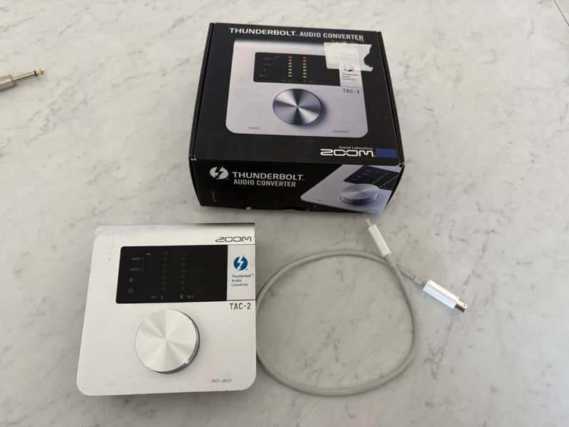 Zoom TAC-2 Thunderbolt Audio Interface 2010s - Silver