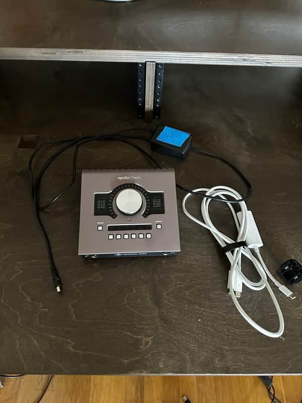 Universal Audio Apollo Twin QUAD MKII Thunderbolt Audio Interface 2010s - Dark Grey