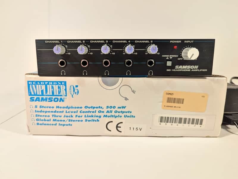 Sansom Q5 Headphone Amplifier mid-90s - Black