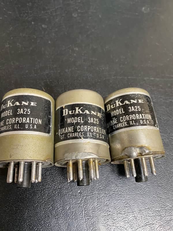 3 Vintage DuKane Model 3A25 Microphone/Phono Transformers and MC Phono Stepup
