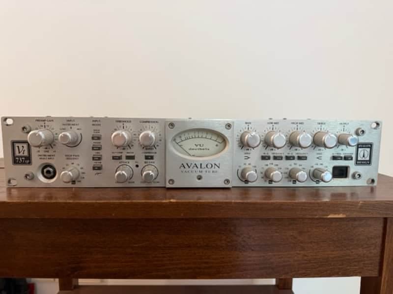 Avalon VT-737sp Tube Channel Strip 2010s - Silver