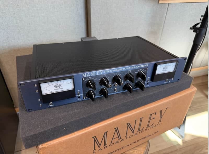 Manley Labs Variable MU Stereo Compressor - Open Box - Like New – Mastering Version w/ T-Bar Mod