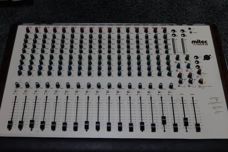 Mitec 1602 MkII Analog-Mischpult (1987), Erstbesitz - mit FC, BDA