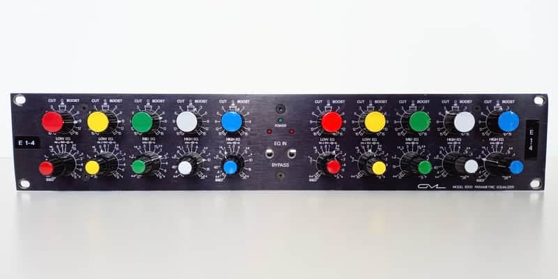 GML 8200 2-Channel Parametric Equalizer with Power Supply 1990s - Black