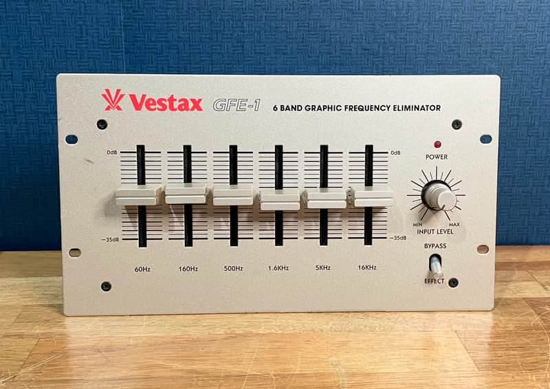Vestax GFE-1 DJ 6-Band Graphic Frequency Eliminator
