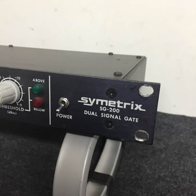 Symetrix SG-200, Dual Signal Gate, 2 Channel Noise Gate, Vintage Rack