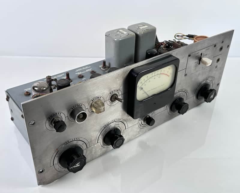 Vintage Ampex 350 Tube Mic Preamp w/ Triad Transformers
