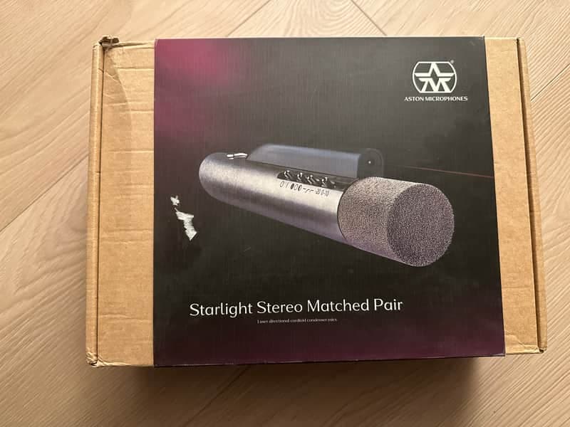 Aston Starlight Small Diaphragm Condenser Microphone Matched Pair 2010s - Metal