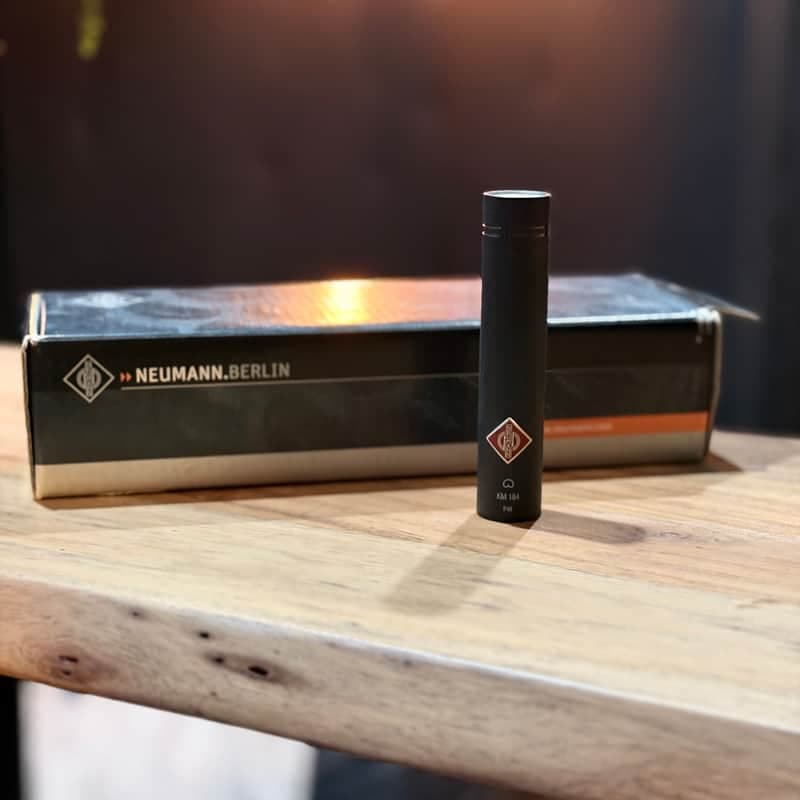 Neumann KM 184 Cardioid Small-diaphragm Condenser Microphone - Matte Black