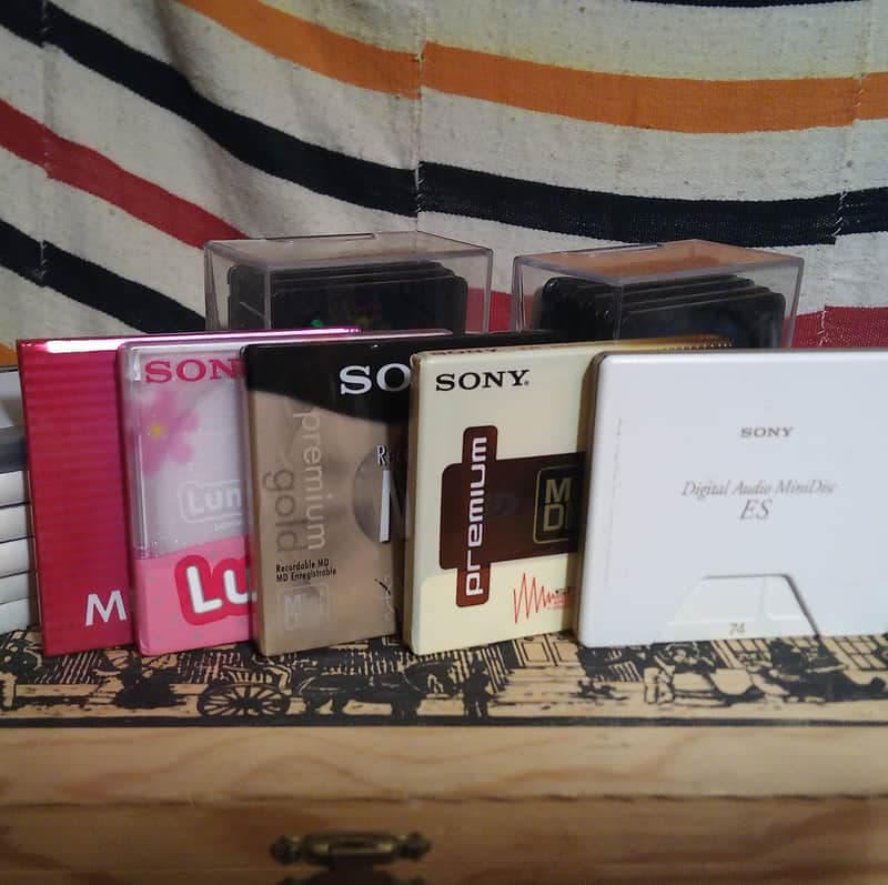 Minidisc Bundle 20 Discs Sony, TDK, MEMOREX