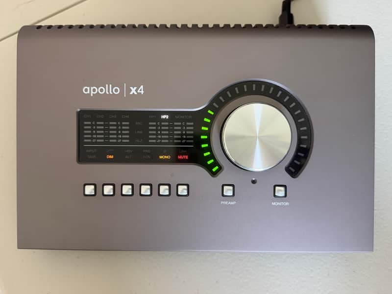 Universal Audio Apollo x4 QUAD Heritage Edition Thunderbolt 3 Audio Interface 2020 - Present - Gray
