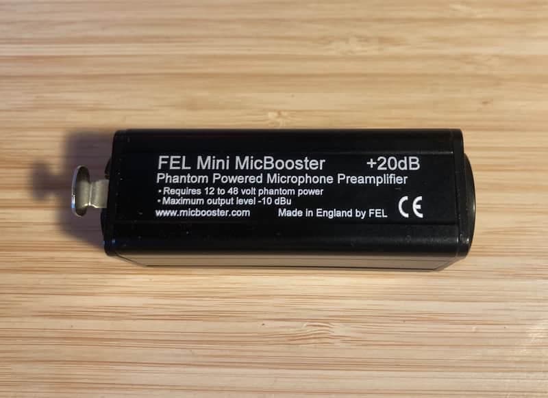 FEL Mini Micbooster in line booster preamp with 48v passthrough #2