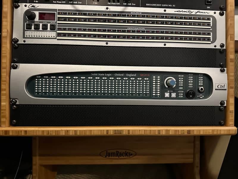 Solid State Logic Sigma 32-Channel Remote Rackmount Mixer 2013 - 2019 - Silver