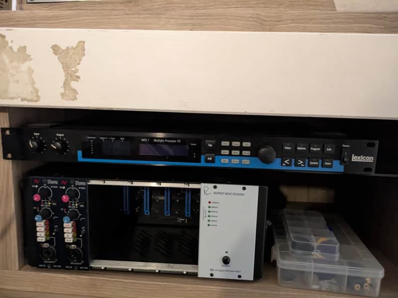 AMS Neve 88RLB 500 Series Mic Preamp Module 2010s - Blue