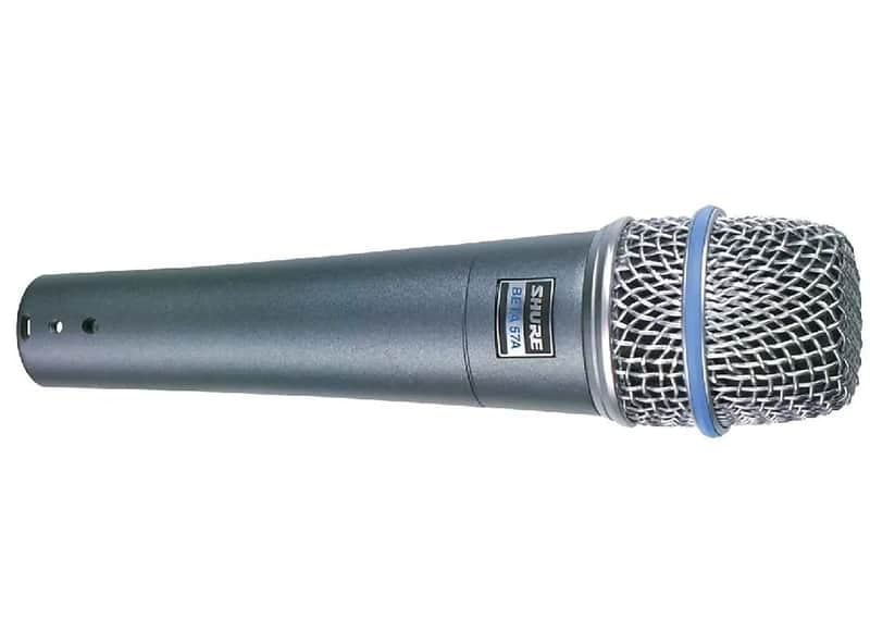 Mint Shure BETA 57A Supercardioid Dynamic Instrument Microphone - Blue