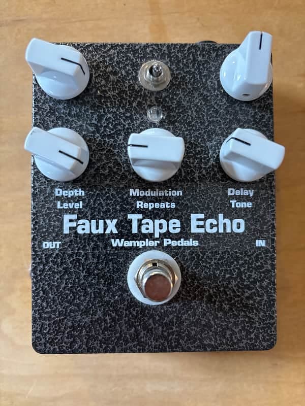 Wampler Faux Tape Echo 2009 - Gray Hammered Steel